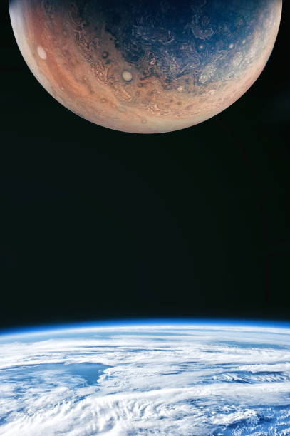 istock A view of space from the earth. Colorful deep space. Universe concept background. Elements of this image furnished by NASA 1018207240