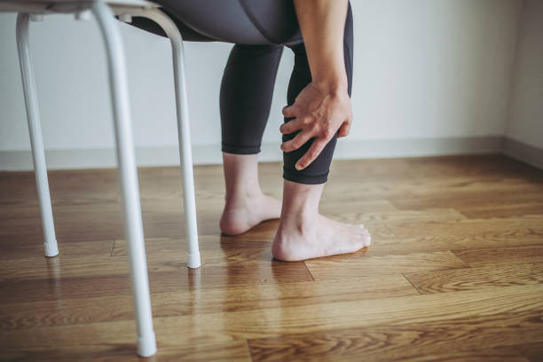 istock Women's calf pain 1018207950