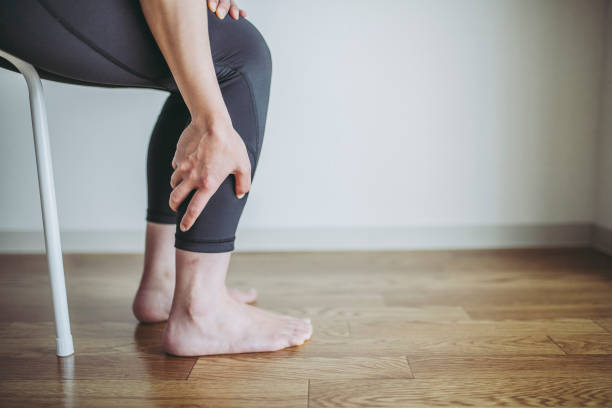 istock Women's calf pain 1018207976
