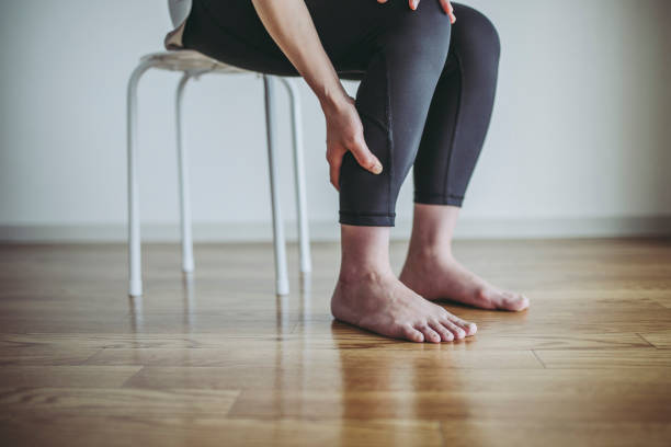 istock Women's calf pain 1018207982
