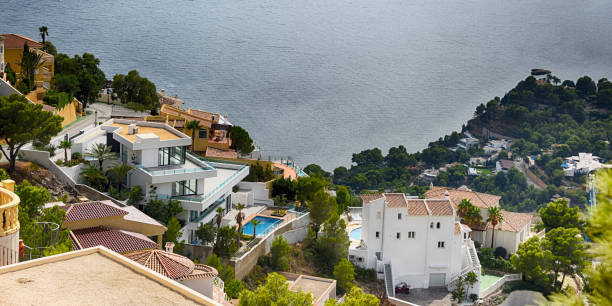 istock Panorama view. Holiday villa. Spain, Altea Hills 1018222558