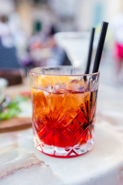 istock Mezcal Negroni cocktail 1018237910