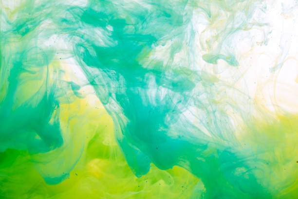 istock Colorful ink in water. Abstract background 1018238308