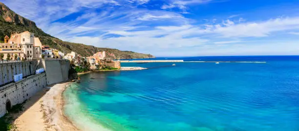 Photo of Castellammare del Golfo - beautiful coastal town in Sicily, Italy