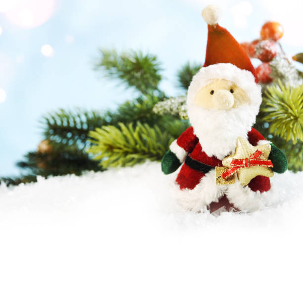 istock Vintage Christmas holiday background 1018241498