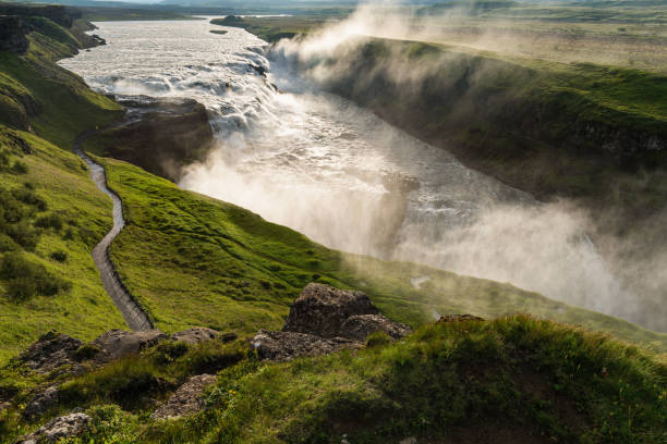 istock Beautiful Gullfoss waterfall in Iceland 1018252734