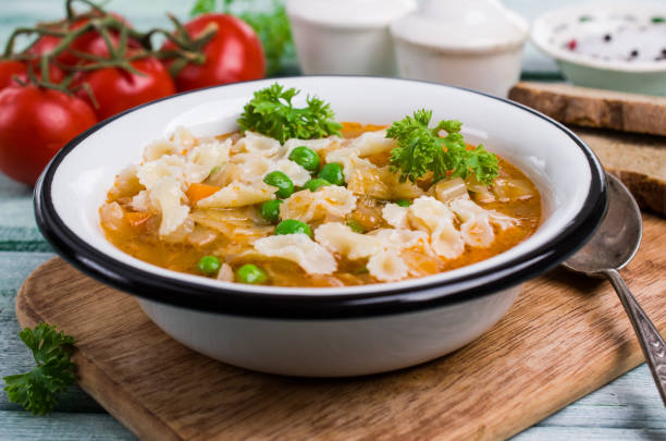 istock Thick traditional Italian soup 1018273464