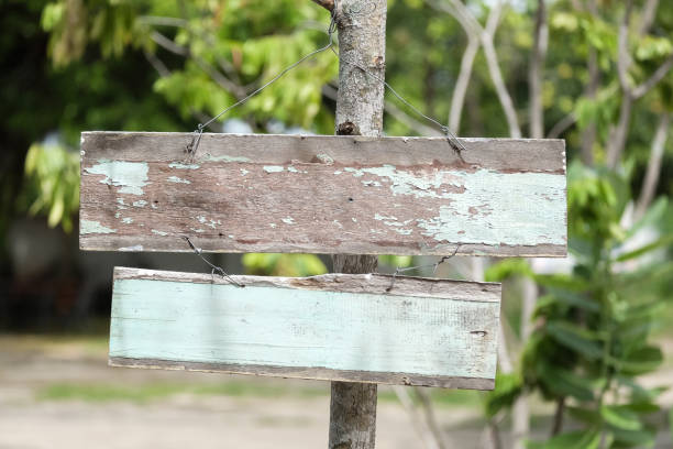 istock Brown wood sign 1018275996