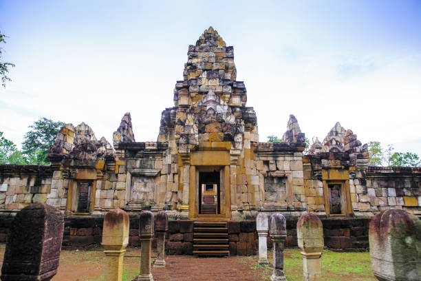 istock The old temple in Sakaew Thailand. 1018283352