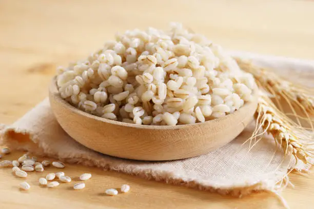 Photo of Barley grains