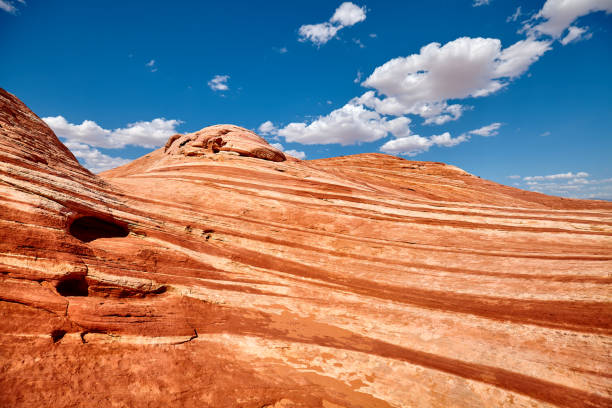 istock Rock formations in the Valley of Fire State Park, USA. 1018290350