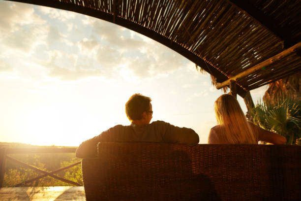 istock Watching the sunset with the best person 1018301758