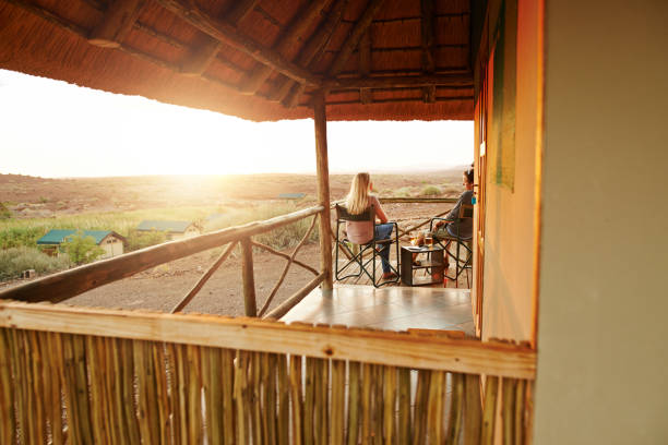 istock Enjoying some of our vacation on the veranda 1018301882