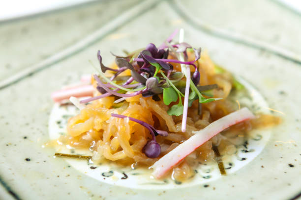 A cold jellyfish food