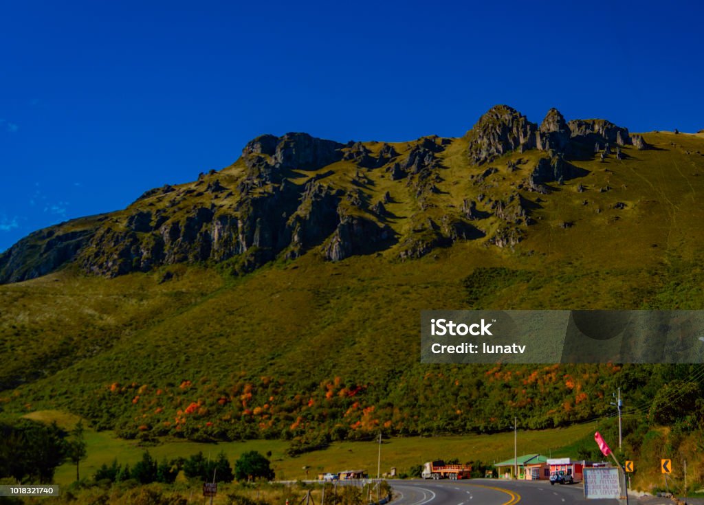 Paisagem no setor de Ecuador Papallacta - Foto de stock de Cena Rural royalty-free