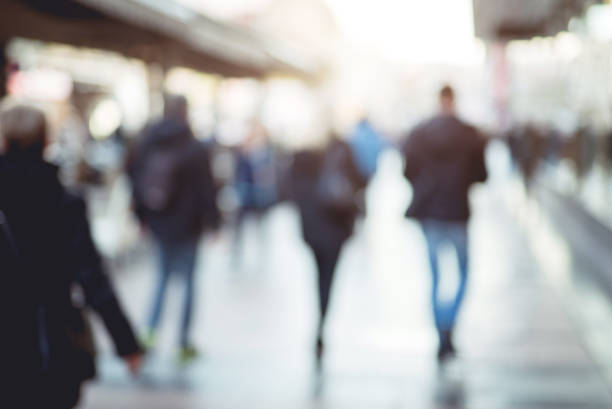 istock Abstract defocused street scene 1018329756