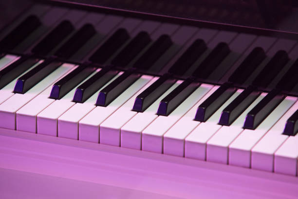 istock Grand Piano and piano keyboard 1018337126