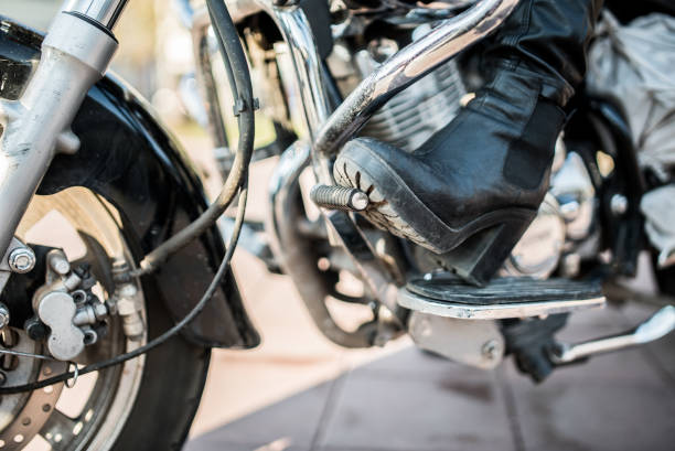 istock Girl on a Motorcycle 1018340926