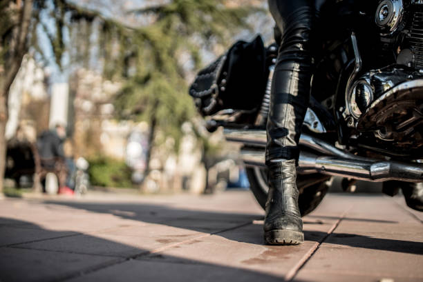 istock Girl on a Motorcycle 1018341138