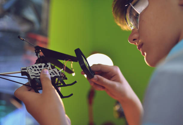 istock The kid loves to fix things.has a passion for electronics. 1018354266