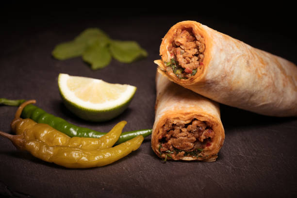 istock delicious turkish kebab tantuni 1018355682