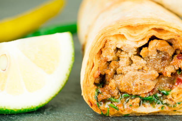 istock delicious turkish kebab tantuni 1018359304