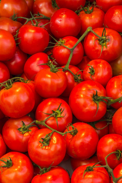 istock Heap of tomatoes in a market 1018360024
