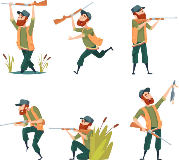 4,446 Hunter Funny Illustrations & Clip Art - iStock | Hunt funny, Fishing  funny