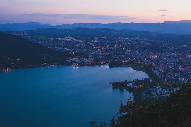 istock Annecy panoramic landscape, France 1018378584