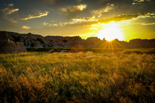 istock Sunrise in the Badlands 1018378846
