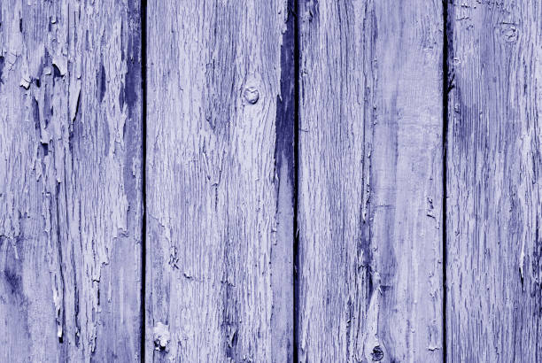 ancien modèle de clôture en bois de grunge dans ton bleu. - 11705 photos et images de collection