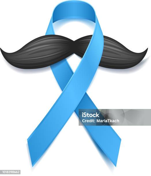 Movember Prostate Cancer Awareness Month Mens Health Concept Stock Illustration - Download Image Now