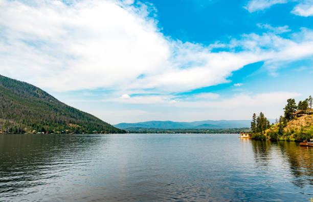 Grand Lake Colorado stock photo