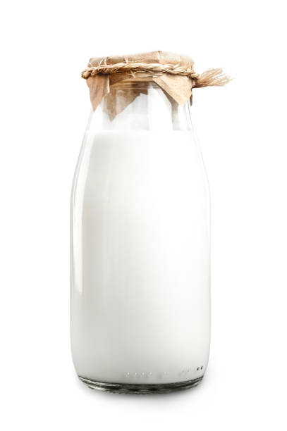 una botella de leche - milk bottle fotos fotografías e imágenes de stock