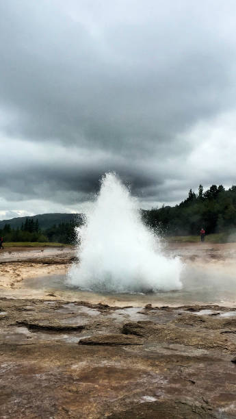 istock A view of a Geyser in Iceland 1018430312