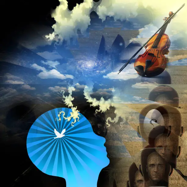 Music of mind. Violin