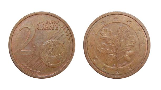 istock coin 2 euro cents Germany 1018436602