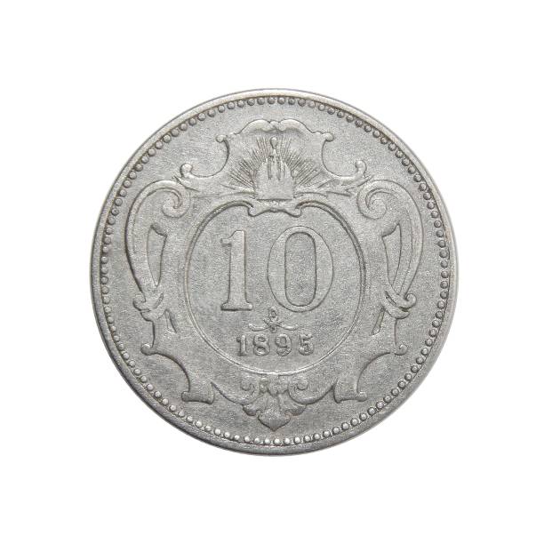 istock coin Austria 10 hellers 1895 1018436704