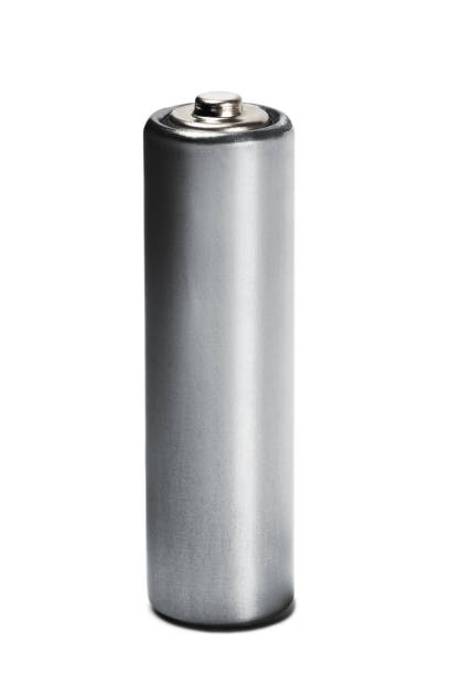 istock AA size batteries on white isolated background. Concept of renewable energy and sources of electrical power. Pattern for designer of environmental power sources, electrical power sources. 1018445644