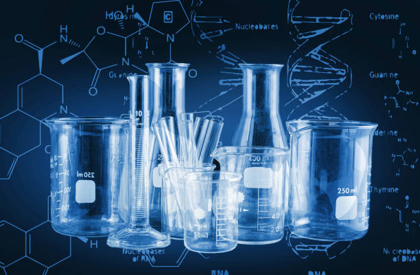 istock Young Asian Scientist are certain activities on experimental science like mixing chemicals or entry data to develop medicine, foods for everyone on the world, film effect. 1018469066