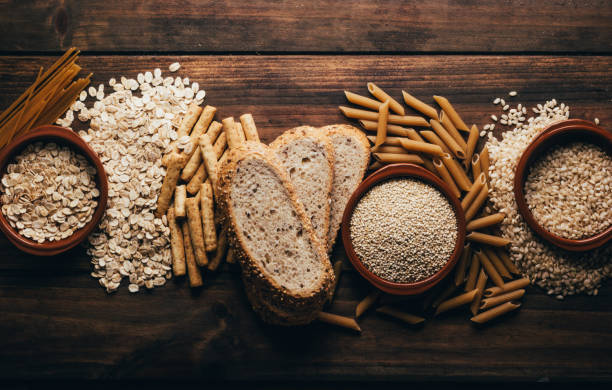 istock Wholegrain foods, with high fiber content 1018474476