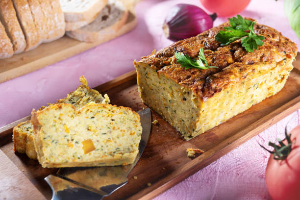 istock Vegetarian courgette pate on natural background 1018485928
