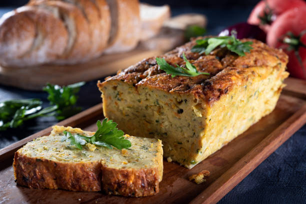 istock Vegetarian courgette pate on natural background 1018486070