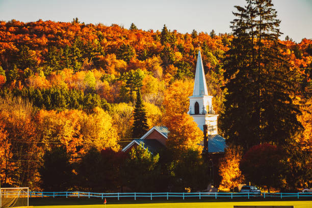 istock Indian Summer in New England, USA 1018498480