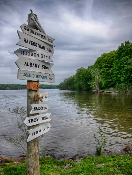 Crossroads Esopus Meadows Park hudson valley stock pictures, royalty-free photos & images