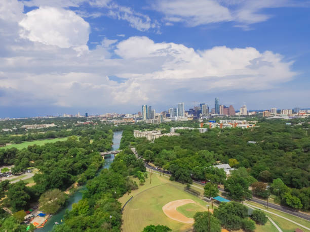istock Top view Austin downtown from Barton Creek Greenbelt 1018560304