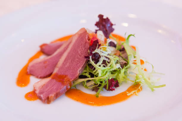 istock smoke venison sweet raspberry vinaigrette salad 1018568164