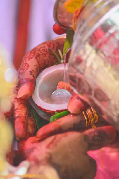 Photo of Indian Wedding Holding Hands