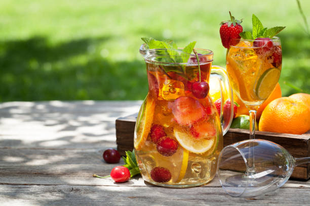 istock Homemade lemonade or sangria 1018618672