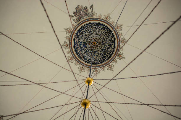 istock Inner view of dome in Ottoman architecture 1018626908